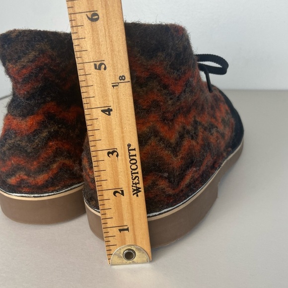 Clarks Men's Bushacre 3 Chukka Boots Size 11 Black Tribal Wool Suede Lace Up - Picture 7 of 10